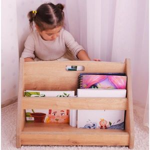 Corp biblioteca, Bambini, Kucuk Bilge, 50x33x37 cm, MDF , Maro imagine
