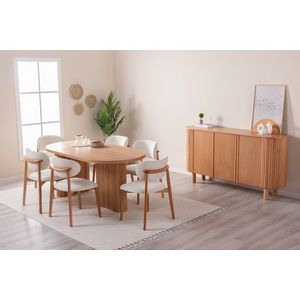 Consola, Alfa Design, Lugias, 180x90x40 cm, MDF , Fag imagine