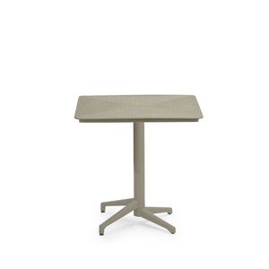 Masa pliabila, Tilia, Moon 70 V2F, 70x70x50 cm, Cadru: 100% ALIMINIUM, Bej imagine