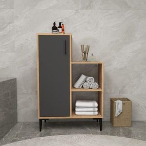 Dulap multifunctional, Arnetti, Reysary, PAL, Pin Atlantic / Antracit imagine