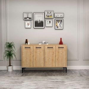 Consola, Arnetti, Frezya, 120x75x29 cm, PAL, Maro imagine