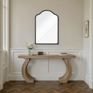 Oglinda decorativa, Lumisfera, King 30 x 45, 30x45 cm, MDF, Negru imagine