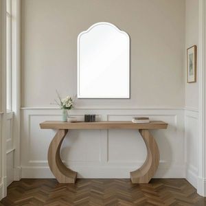 Oglinda decorativa, Lumisfera, King 47 x 70, 47x70 cm, MDF, Alb imagine
