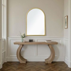 Oglinda decorativa, Lumisfera, Opal 30 x 45, 30x45 cm, MDF, Auriu imagine