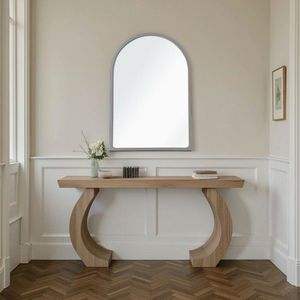 Oglinda decorativa, Lumisfera, Opal 30 x 45, 30x45 cm, MDF, Argintiu imagine
