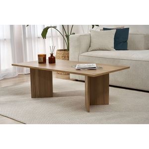Masuta de cafea, Nordure, Sabin, 119x40x60 cm, PAL, Stejar imagine