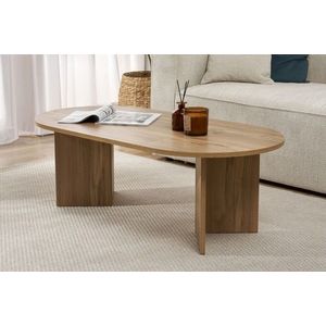 Masuta de cafea, Nordure, Sable, 119x40x60 cm, PAL, Stejar imagine