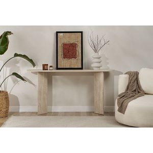 Bufet, Nordure, Sira, 150x75x35 cm, PAL, Travertin imagine