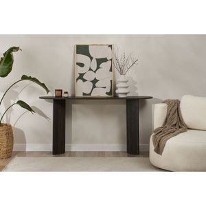 Bufet, Nordure, Sira, 150x75x35 cm, PAL, Negru Lumiere imagine