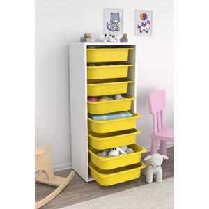 Dulap multifunctional, Estella, Cara 8N, PAL, Alb imagine