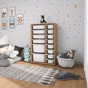 Dulap multifunctional, Estella, Rine 2D4K8U, PAL, Nuc/Alb imagine