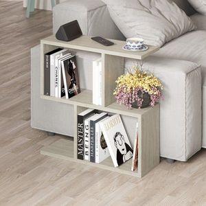 Masuta de cafea, Homitis, Homemania -Travertine, 60x60x20 cm, PAL, Travertin imagine