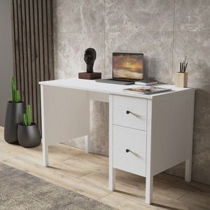 Birou, Cordelia, FRN-10036, 120x75x60 cm, PAL, Maro/Alb imagine
