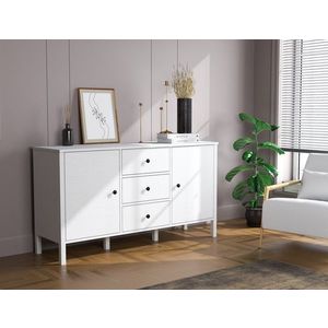 Consola, Cordelia, FRN-20008, 150x82x44 cm, PAL, Maro/Alb imagine