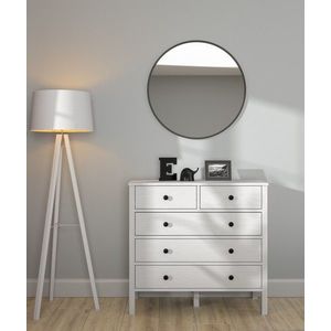 Dulap, Cordelia, FRN-20061, 90x85x40 cm, PAL, Maro/Alb imagine