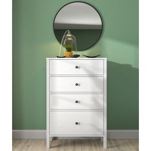 Dulap, Cordelia, FRN-20023, 77x115x40 cm, PAL, Maro/Alb imagine
