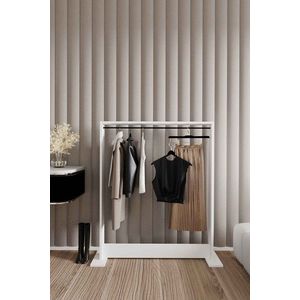Cuier de perete, Elegance, Salvitor, 100x124x12 cm, PAL, Alb imagine