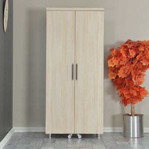 Dulap multifunctional, Comforty, Guzzo, 80x180x42 cm, PAL, Stejar deschis imagine