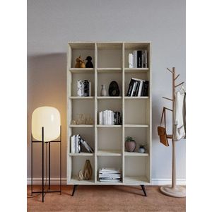 Corp biblioteca, Mod Design, Zipa, 100x184x25 cm, PAL, Travertin imagine