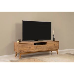 Comoda TV, Vella, Vina, 170x53x45 cm, PAL, Maro imagine