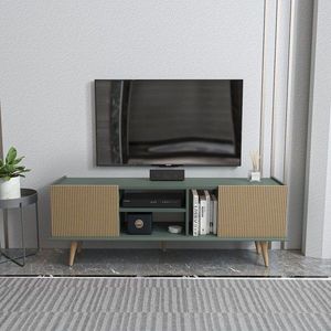 Comoda TV, Zena Home, Ekvador, PAL, Maro deschis / Verde imagine