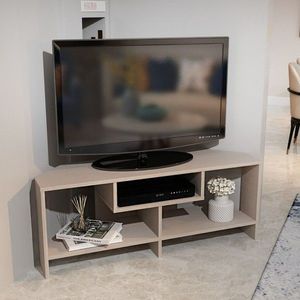 Comoda TV, Zena Home, Maldiv, 120x46 cm, PAL, Bej imagine