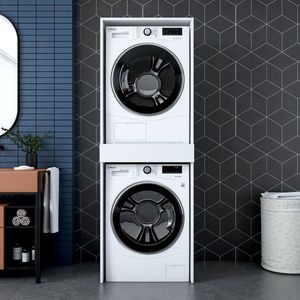Dulap de baie, Rani, KD113, PAL, Alb imagine
