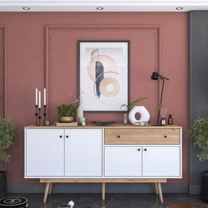 Consola, Rani, GD110, 180x87 cm, PAL, Nuc/Alb imagine