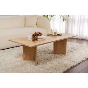 Masuta de cafea, Nordure, Sabin, 119x40x60 cm, PAL, Maro imagine