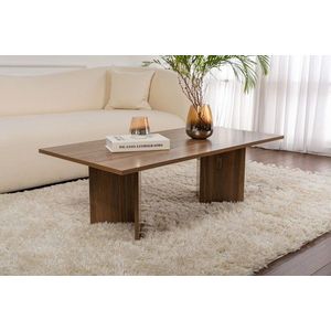 Masuta de cafea, Nordure, Sabin, 119x40x60 cm, PAL, Maro imagine