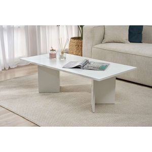 Masuta de cafea, Nordure, Sabin, 119x40x60 cm, PAL, Alb imagine