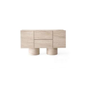 Consola, Nmobb, H.Konsol, 150x87x42 cm, PAL, Travertin imagine