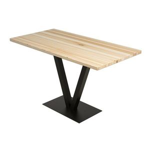 Masa, Puqa Design, Sun Table, Lemn, Mesteacăn argintiu / Negru imagine