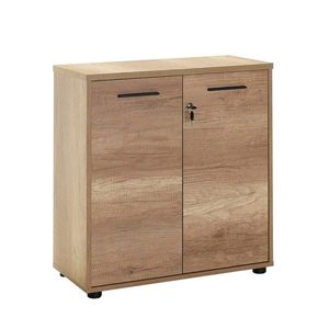 Corp biblioteca, Adore, Nkt-522-Tt-1, 76x75x34 cm, PAL, Stejar imagine