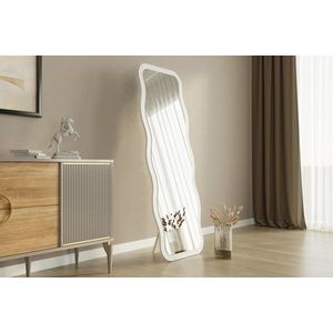 Oglinda decorativa, Siam, Aror, 50x160x2 cm, MDF , Alb imagine