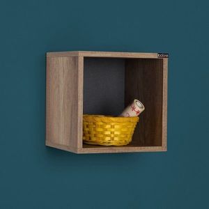 Raft de perete, Adore, Raf-033-Tt-1, 33x33x19 cm, PAL, Nuc deschis imagine