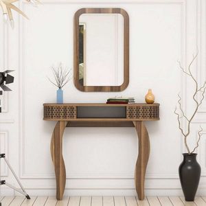 Bufet, Hommy Craft, Damla, 105x85x30 cm, PAL, Maro imagine