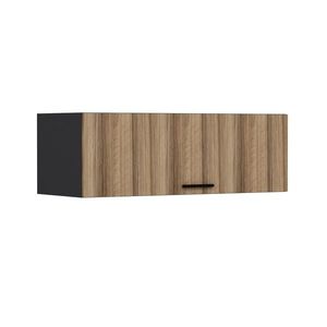Dulap de perete, Minerva, Kale 135, 135x45x54 cm, PAL, Antracit / Dore imagine
