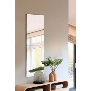 Oglinda decorativa, Mirrorland, Rectangular, Oglinda acrilica;MDF, Argintiu imagine
