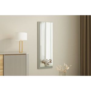 Oglinda decorativa, Siam, Lariya, 40x120x2 cm, MDF , Alb / Antracit imagine