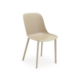 Set scaune 2 piese, Tilia, Shell-P, Polipropilena, Bej imagine