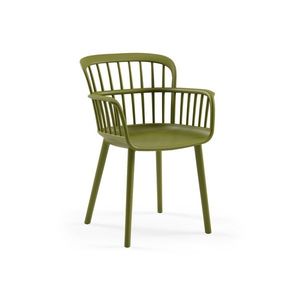 Set scaune 2 piese, Tilia, Eva-P, Polipropilena, Kaki imagine