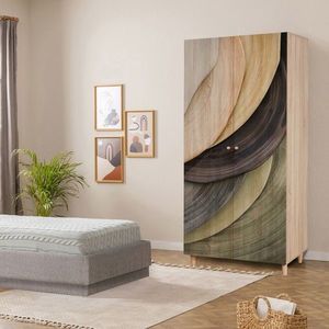 Dulap pentru haine, Vella, Lidya 2 -977, 90x192x52 cm, PAL, Sonomo imagine
