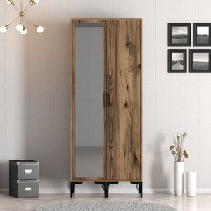 Dulap pentru haine, Hommy Craft, Kumsal RS, 80x47 cm, PAL, Maro imagine