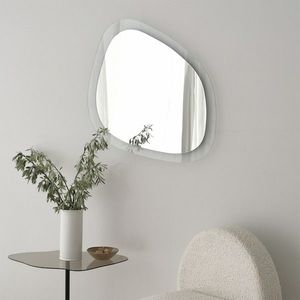 Oglinda decorativa, Neostill, Aqua Soho, 67x85 cm, Sticla temperata, Transparent imagine