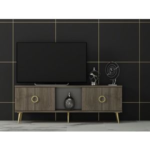 Comoda TV, Odessa, Cey, 120x30x45 cm, PAL, Maro imagine