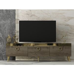 Comoda TV, Odessa, Safar, 150x30x45 cm, PAL, Maro imagine