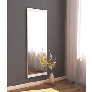 Oglinda decorativa, Siam, Azus, 40x120x2 cm, MDF , Alb imagine