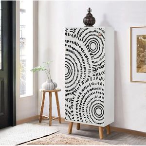 Pantofar, Vella, Vegas, 50x135x38 cm, PAL, Alb imagine