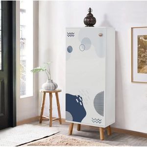 Pantofar, Vella, Vegas, 50x135x38 cm, PAL, Alb imagine